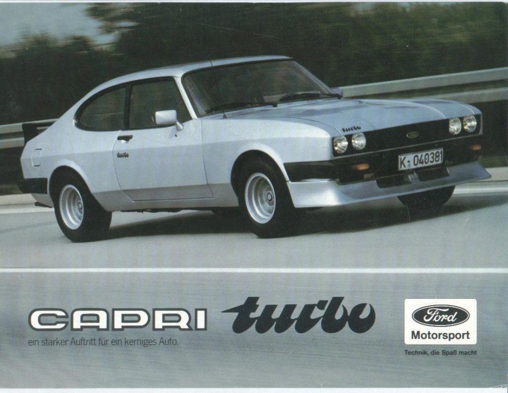 ein interes Ford Capri May Turbo mit 300PS Restaurierung Oldtimer Praxis 2308